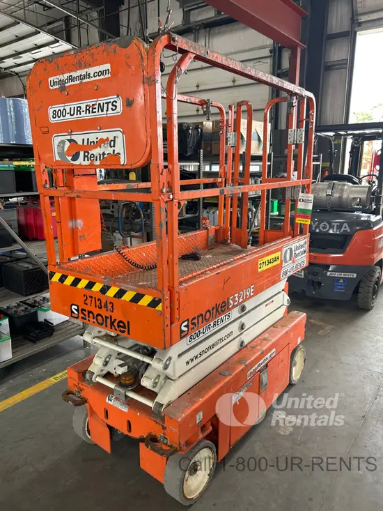2021 Snorkel S3219E Scissor Lift