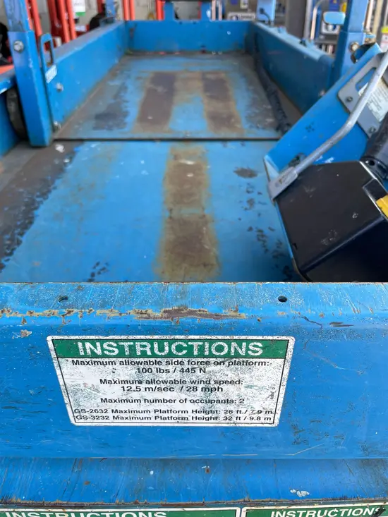 2017 Genie GS-3232 Scissor Lift