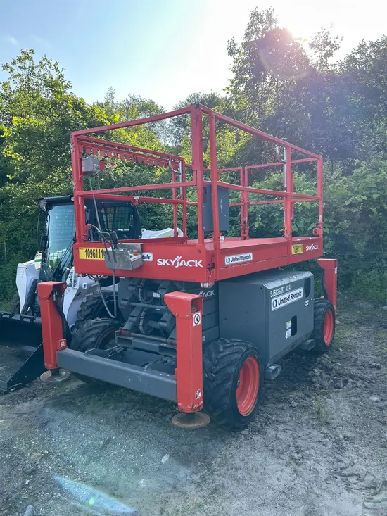 2019 Skyjack SJ6826RT Rough Terrain Scissor Lift