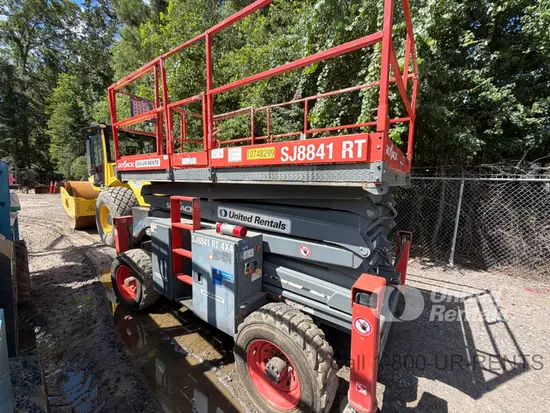 2018 Skyjack SJ8841RT Rough Terrain Scissor Lift