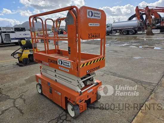 2019 Snorkel S3219E Scissor Lift