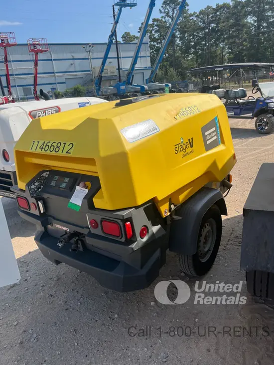 2022 Atlas Copco XAS185 CW EUS Air Compressor