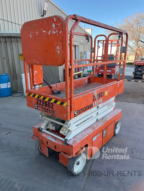 2019 Snorkel S3219E Scissor Lift