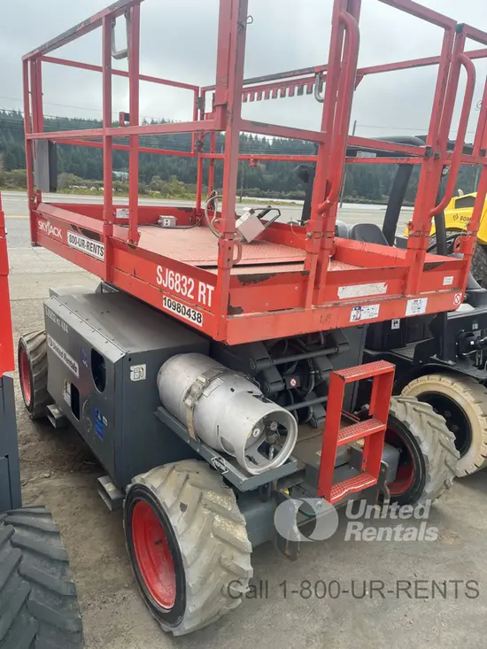 2019 Skyjack SJ6832RT Rough Terrain Scissor Lift
