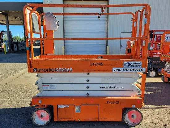 2020 Snorkel S3226E Scissor Lift