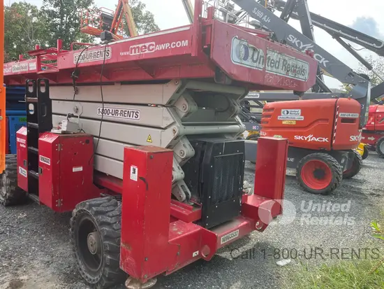 2019 MEC 6092RT Rough Terrain Scissor Lift