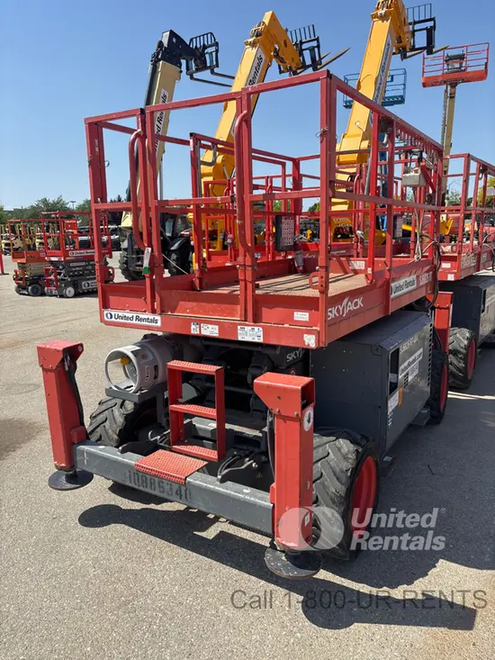 2019 Skyjack SJ6826RT Rough Terrain Scissor Lift