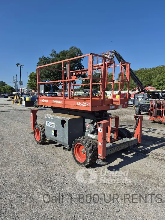 2018 Skyjack SJ6832RT Rough Terrain Scissor Lift
