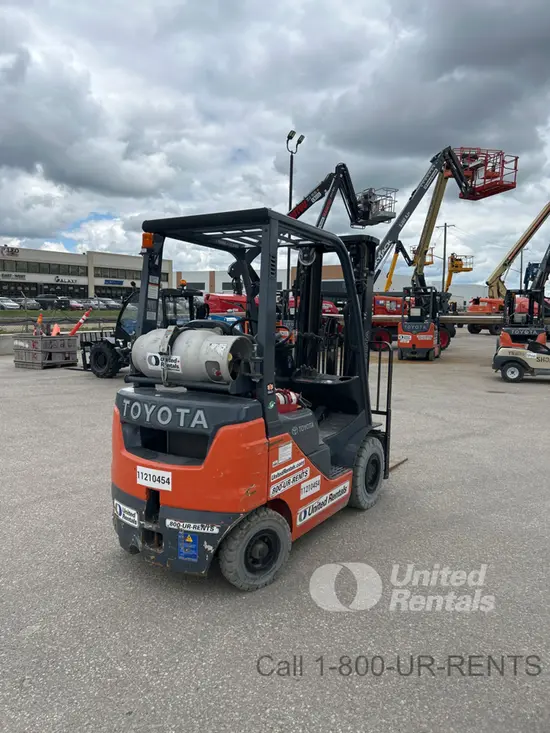 2021 Toyota 8FGU15 Warehouse Forklift