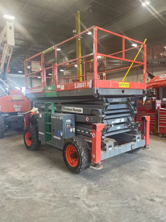 2018 Skyjack SJ8841RT Rough Terrain Scissor Lift