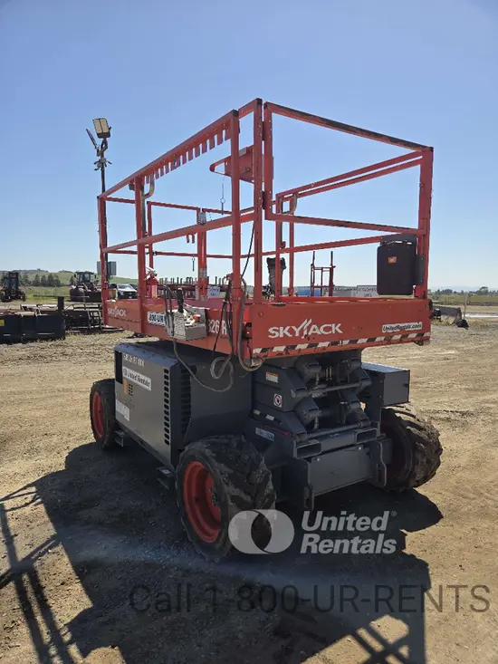2019 Skyjack SJ6826RT Rough Terrain Scissor Lift