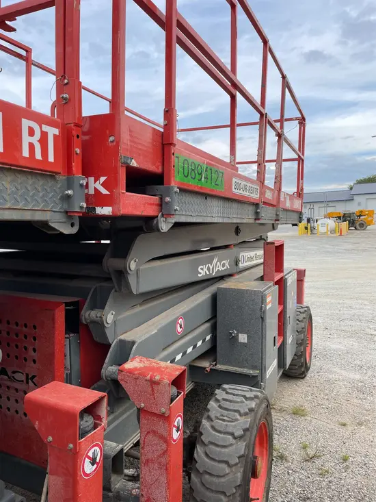 2019 Skyjack SJ8841RT Rough Terrain Scissor Lift