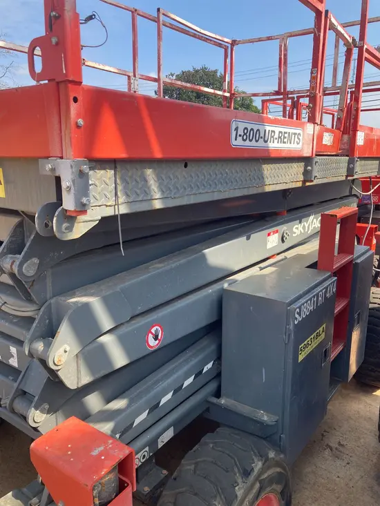 2018 Skyjack SJ8841RT Rough Terrain Scissor Lift