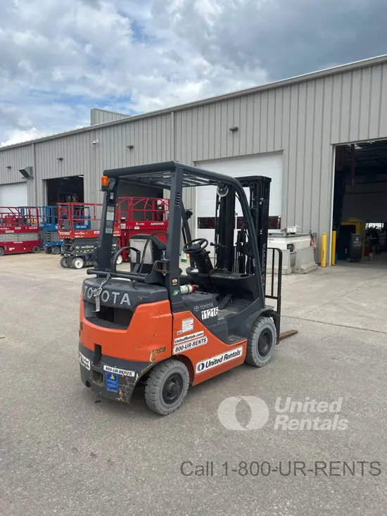 2021 Toyota 8FGU15 Warehouse Forklift