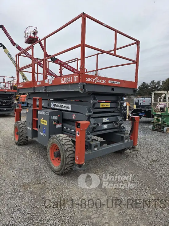 2020 Skyjack SJ8841RT Rough Terrain Scissor Lift