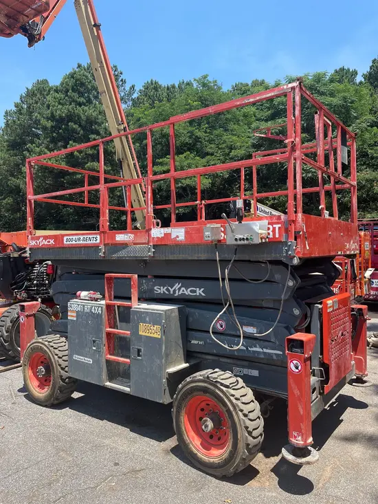 2019 Skyjack SJ8841RT Rough Terrain Scissor Lift