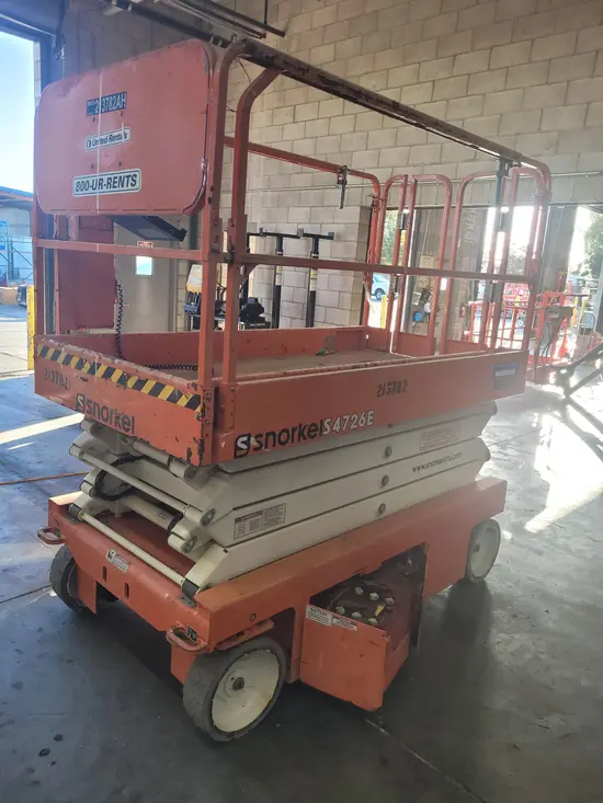 2018 Snorkel S4726E Scissor Lift