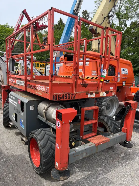 2017 Skyjack SJ6826RT Rough Terrain Scissor Lift