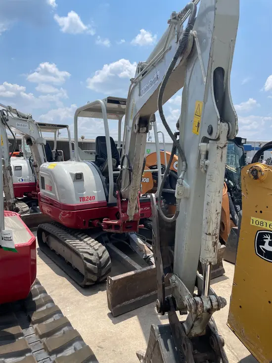 2021 Takeuchi TB240 Mini Excavator