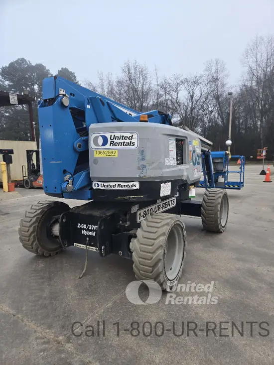 2017 Genie Z-60/37FE Articulating Boom Lift