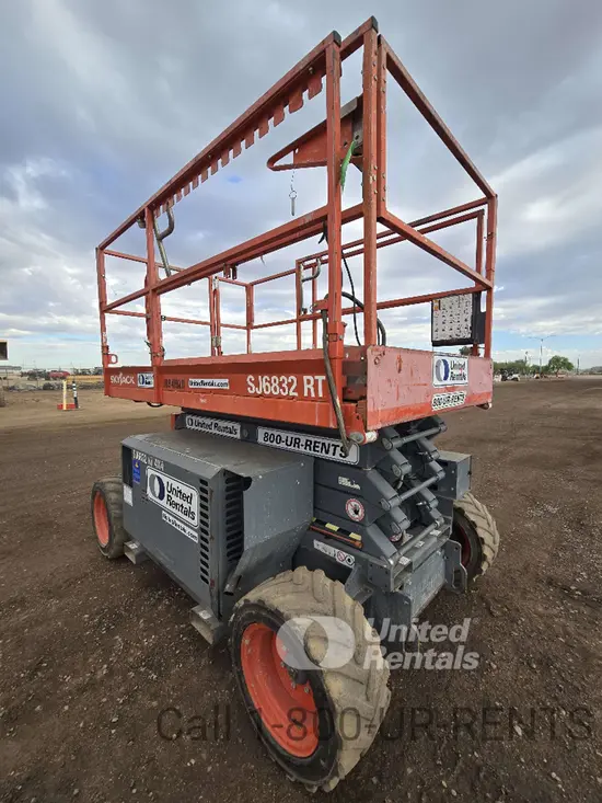 2017 Skyjack SJ6832RT Rough Terrain Scissor Lift