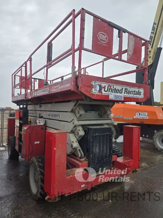 2017 MEC 6092RT Rough Terrain Scissor Lift