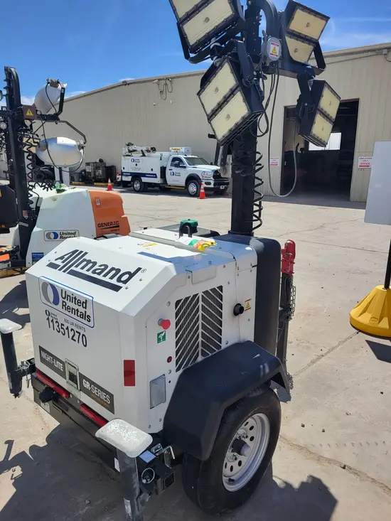 2022 Allmand NLGR LC 3KW W/W Portable Work Light