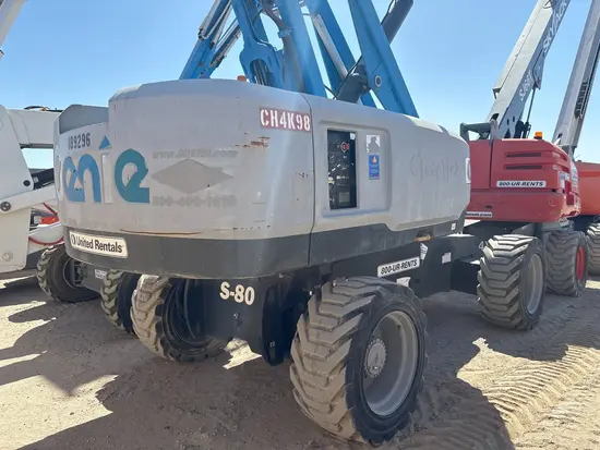 2017 Genie S-80X Boom Lift