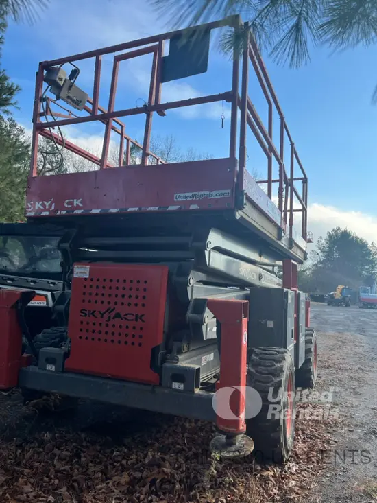 2019 Skyjack SJ8841RT Rough Terrain Scissor Lift