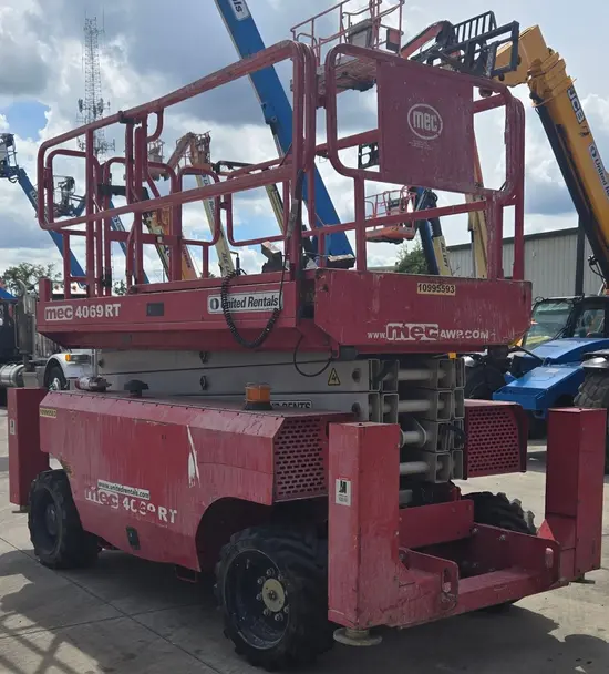 2019 MEC 4069RT Rough Terrain Scissor Lift