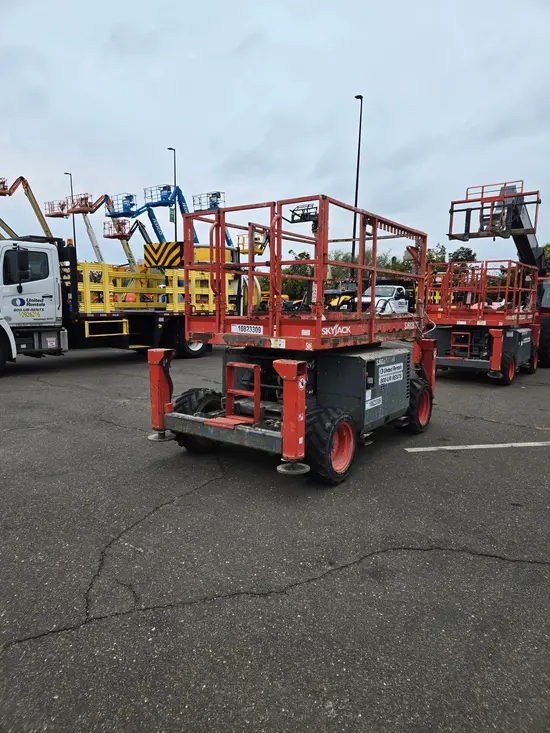 2018 Skyjack SJ6826RT Rough Terrain Scissor Lift