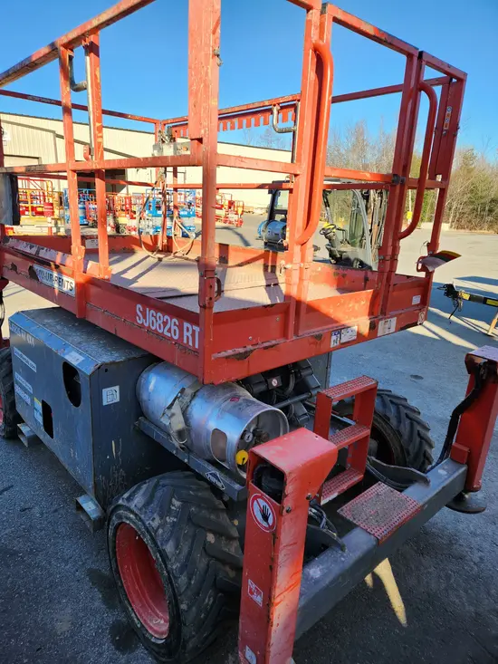 2018 Skyjack SJ6826RT Rough Terrain Scissor Lift