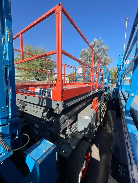2018 Skyjack SJ8841RT Rough Terrain Scissor Lift