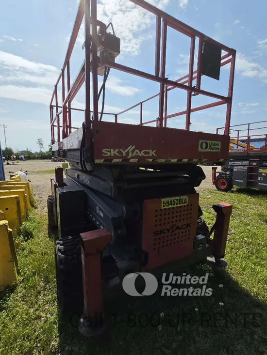 2018 Skyjack SJ8841RT Rough Terrain Scissor Lift