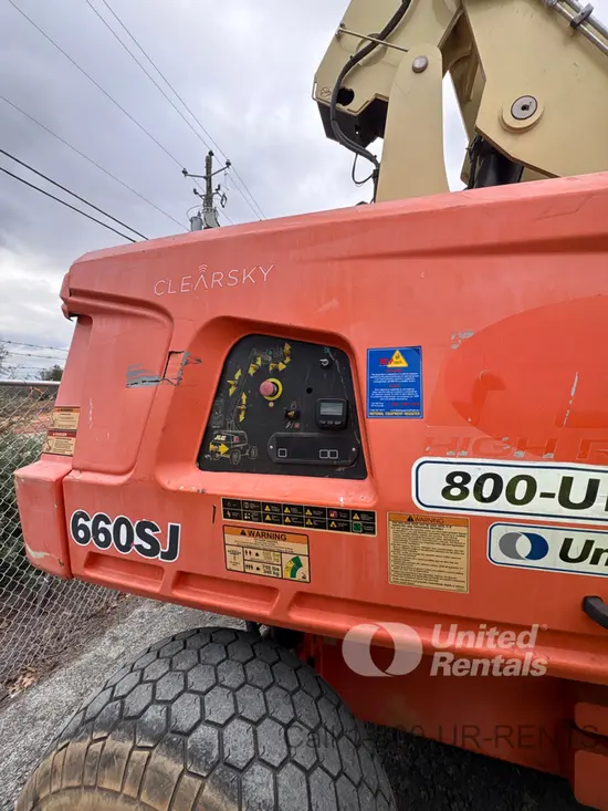2018 JLG 660SJ Boom Lift