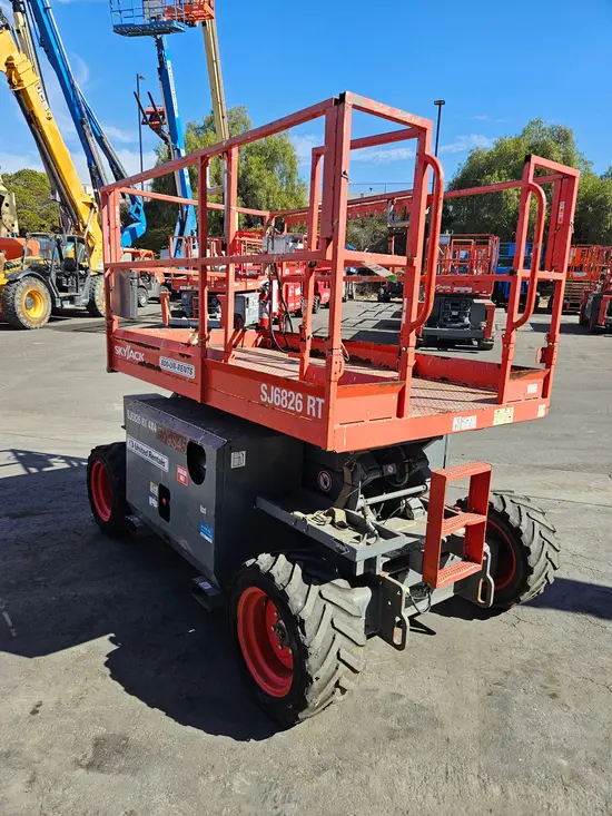 2017 Skyjack SJ6826RT Rough Terrain Scissor Lift