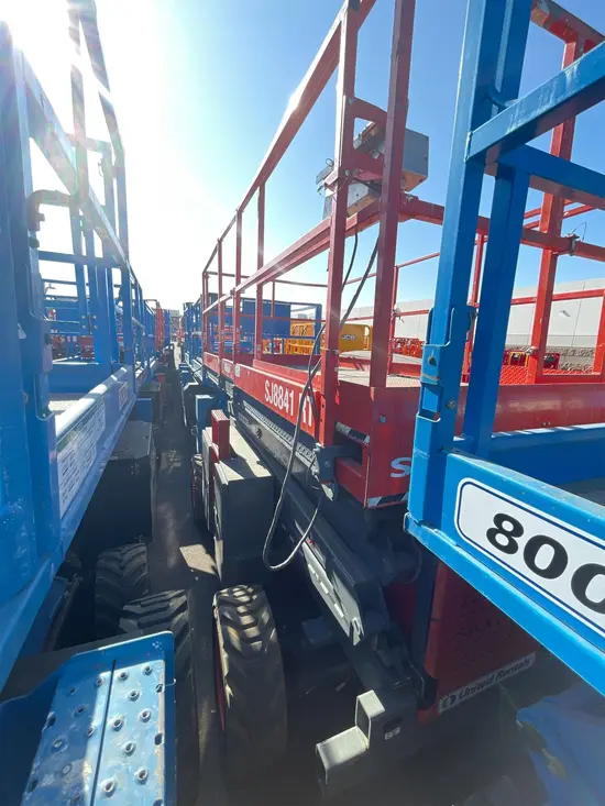 2018 Skyjack SJ8841RT Rough Terrain Scissor Lift