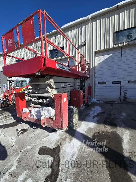 2017 MEC 6092RT Rough Terrain Scissor Lift