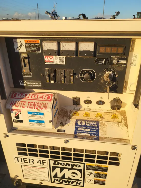 2022 Multiquip DCA15SPXU4F Diesel Generator
