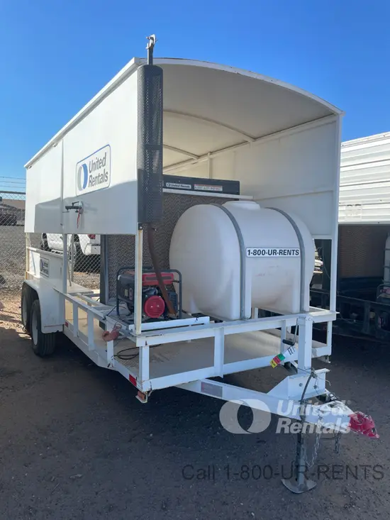 2016 Brock's Trailers 16' COOLING Evaporative Cooling Fan