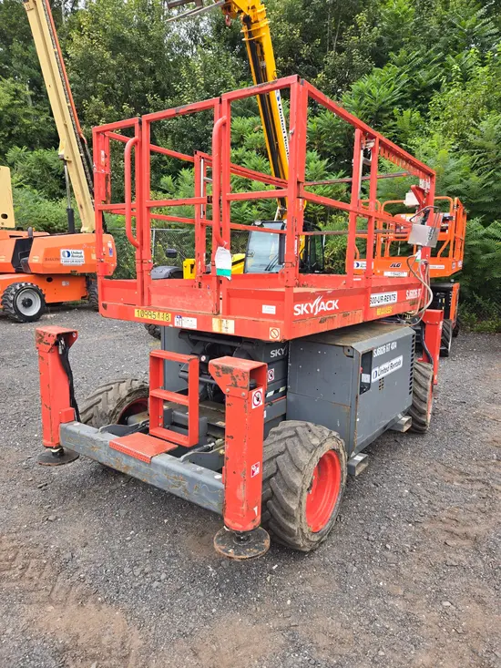 2019 Skyjack SJ6826RT Rough Terrain Scissor Lift