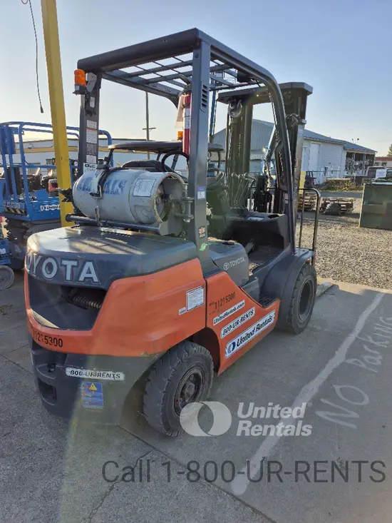 2021 Toyota 8FGU25 Warehouse Forklift