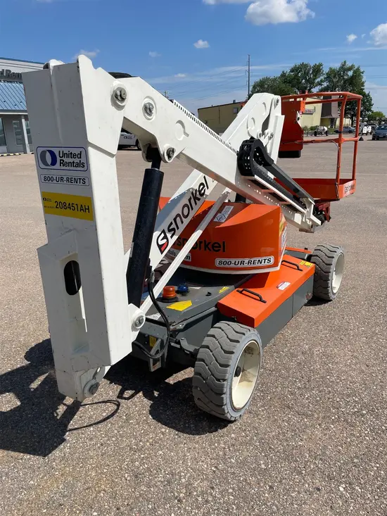 2018 Snorkel A38E Articulating Boom Lift