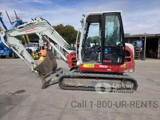 2021 Takeuchi TB370CR Mini Excavator