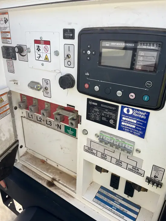 2021 Wacker Neuson G25 T4F Diesel Generator