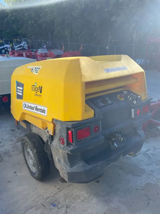 2022 Atlas Copco XAS185 CW EUS Air Compressor