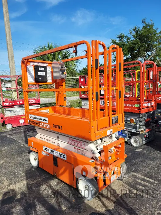 2021 Snorkel S3215E Scissor Lift