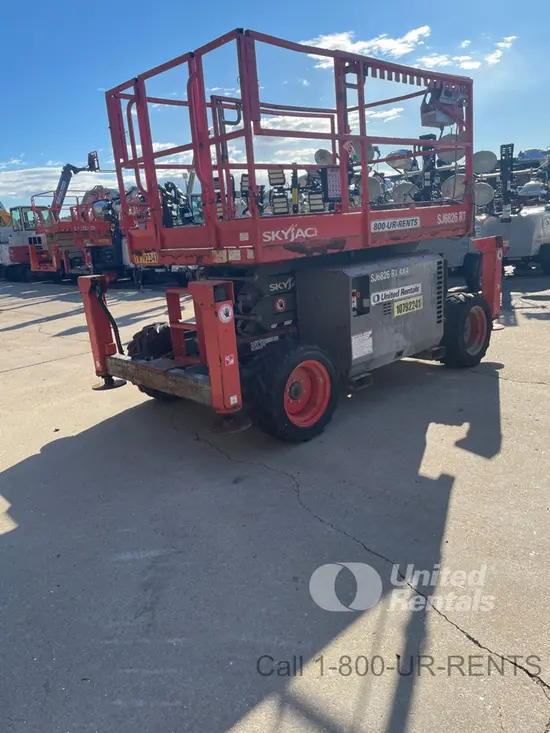 2018 Skyjack SJ6826RT Rough Terrain Scissor Lift
