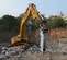 Gray EPIROC 3,000-3,500 lb. Hydraulic Breaker Attachment for Excavator