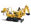 Yellow Vermeer Ride-On Trencher